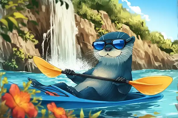 Jocassee Wild Outdoor Mascot